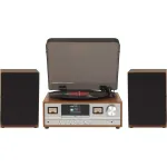 Microsistem placa turnanta cu BT DAB FM Denver MRD-52