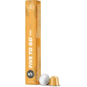 Capsule cafea 5 TO GO Urban Crema, compatibile Nespresso, 10 capsule, 55g