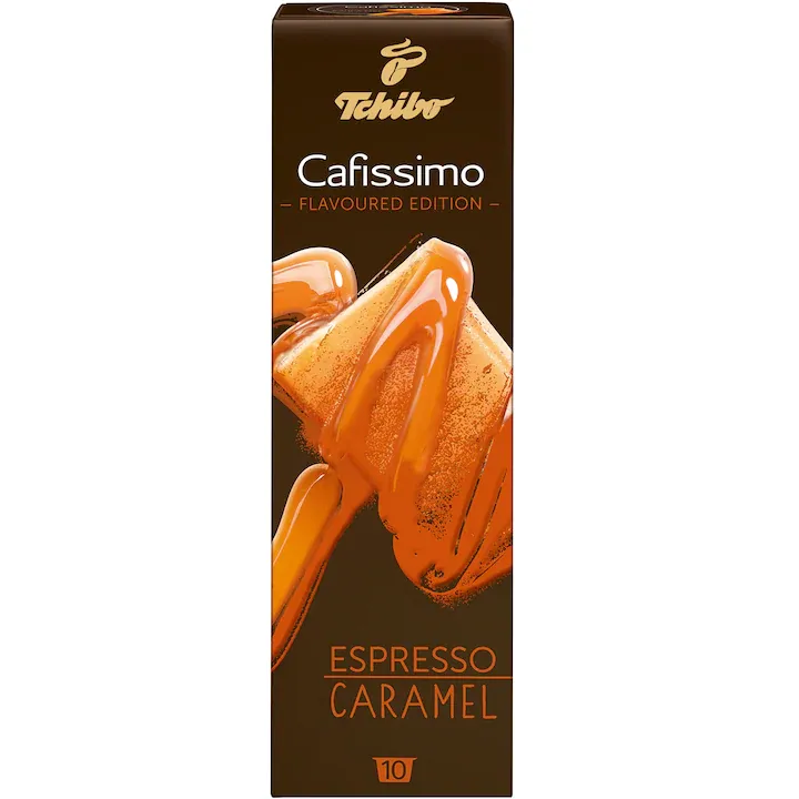Capsule Tchibo Cafissimo Espresso Caramel, 10 Capsule