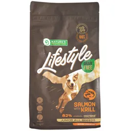 Hrana uscata pentru caini Junior, cu somon si krill 1.5kg