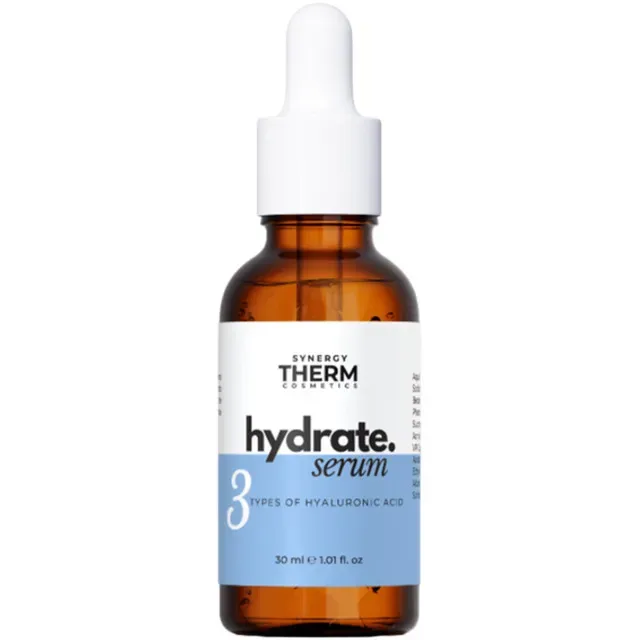 Ser hidratant cu acid hialuronic Synergy Therm, 30 ml