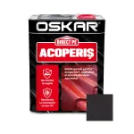 Vopsea alchidica Direct pe acoperis Oskar, exterior, maro RAL 8019, 2.5 L | Dedeman