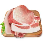 Cotlet de porc cu os, slanina si sorici parlit Integra, +/- 1 kg