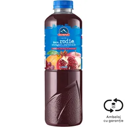Suc de mere, rodie, struguri, portocale 1L