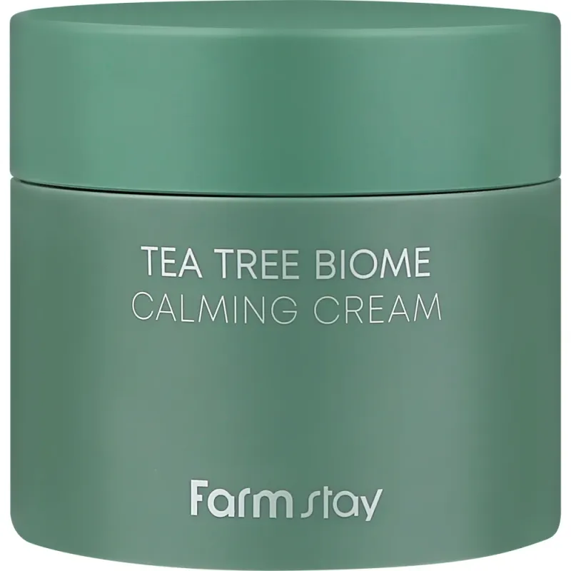 Crema calmanta cu arbore de ceai Farmstay Tea Tree Biome, 80 ml