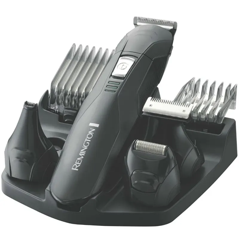 Trimmer cu accesorii Remington PG6030, autonomie 40 minute, negru