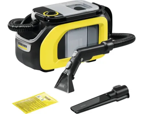 Aspirator cu spalare Karcher SE3 Compact, 500 W, Negru / Galben