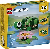 LEGO Creator 3 in 1 Broasca-testoasa cu o floare de nufar 31377