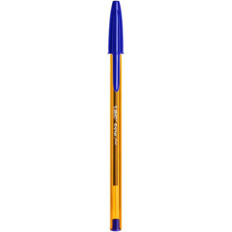 Pachet pixuri Bic Cristal Fine albastru punga cu 4 bucati