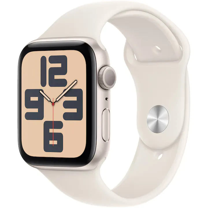 Apple Watch SE (2024), GPS, M/L, 44mm, Starlight