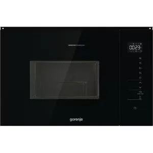 Cuptor cu microunde incorporabil GORENJE BMI251SG3BG, 25l, 900W, Grill, negru