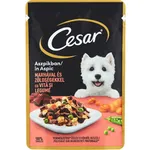 Hrana umeda cu vita si legume pentru caini 100g