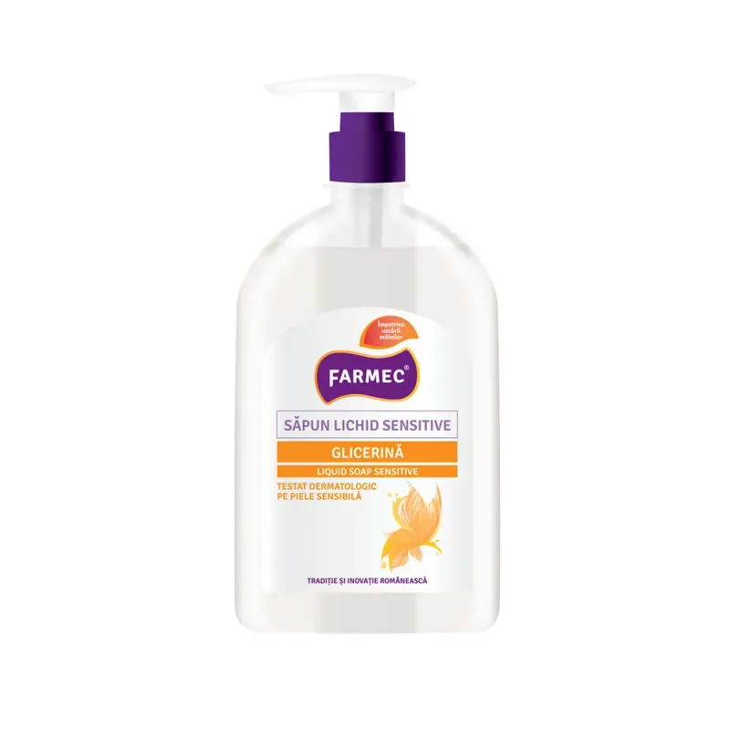 Spun lichid Farmec sensitive, 500 ml