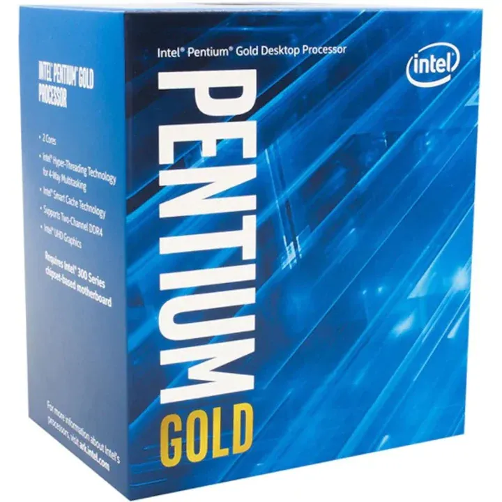 Procesor Intel® Pentium® Gold G6400 Comet Lake, 4GHz, 4MB, Socket 1200