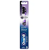 Periuta manuala Oral-B Pro-3DWhite Charcoal, Peri de duritate medie, 1 buc