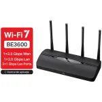 Router Wireless Mercusys MR27BE, BE3600, Dual-Band, Wi-Fi 7, MLO , 2x porturi 2.5Gbps + 2 x porturi 1Gbps, compatibil EasyMesh