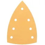 Set 10 buc triunghi abraziv DEERFOS CA331 GOLD 100x150 mm 7 gauri granulatie 400, prindere arici (cu scai, velcro)