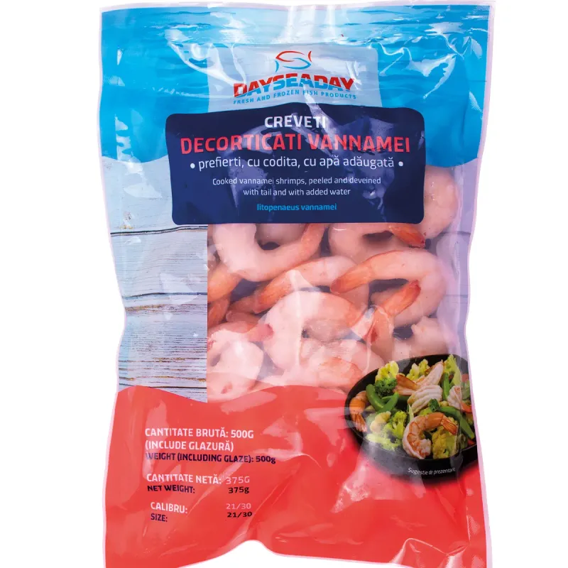 Creveti decorticati 21/30 DaySeady, 500 g