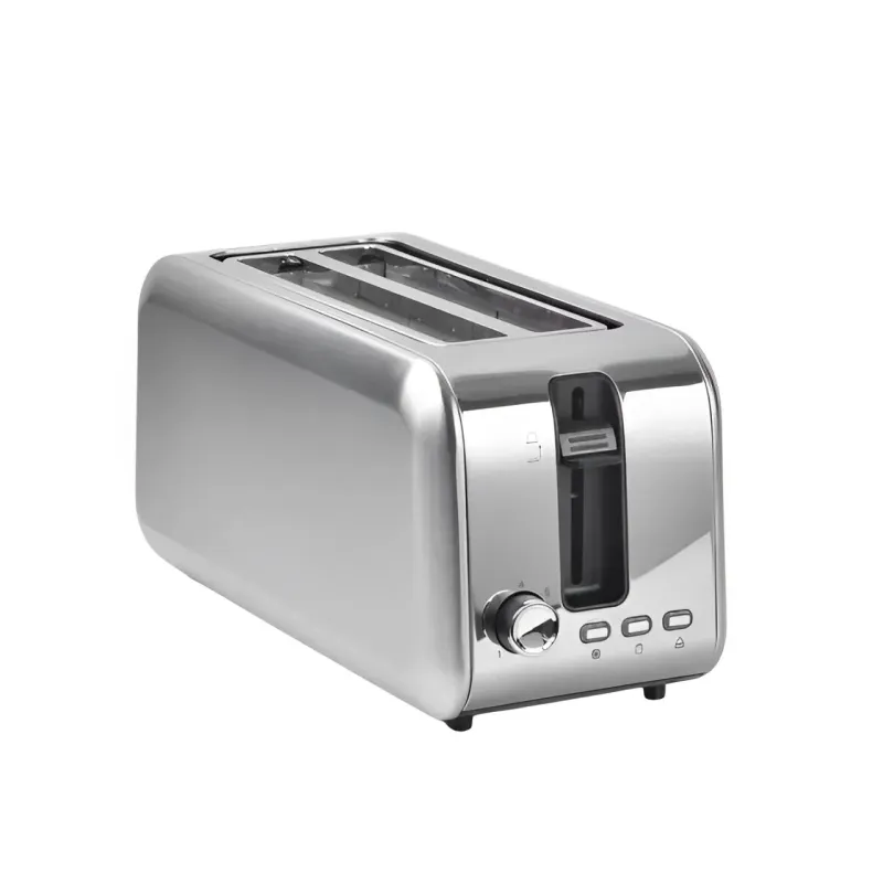Prajitor de paine Qilive Q.5485, 1450W, 2 fante, 7 trepte de temperatura, argintiu