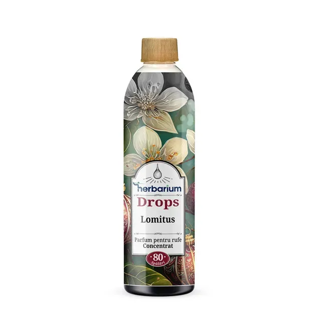 Parfum de rufe concentrat Herbarium Drops Lomitus, 80 spalari, 200 ml