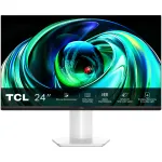 Monitor Mini LED TCL 24G54, 23.8", Full HD (1920x1080), VA, 100Hz, 5ms GTG, DisplayHDR400, Flicker Free, Low Blue Light, HDMI 1.4, VGA, Jack, VESA 75x75mm, Alb