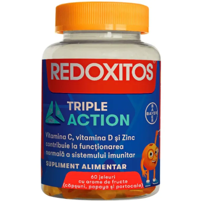 Redoxitos Triple Action, Bayer, 60 jeleuri