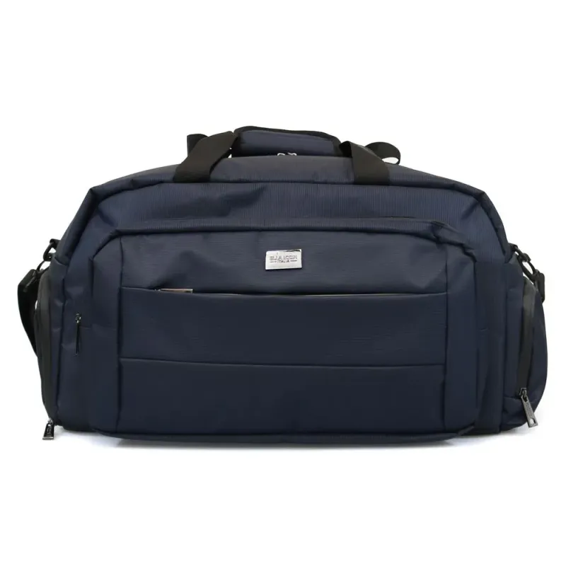 Geanta de voiaj Ella Icon Leaf, poliester, 27x49x24 cm, Bleumarin