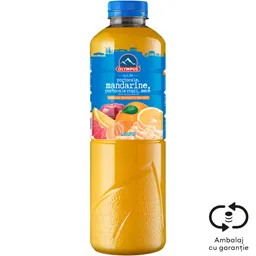 Suc de portocale, mandarine, portocale rosii, mere 1L
