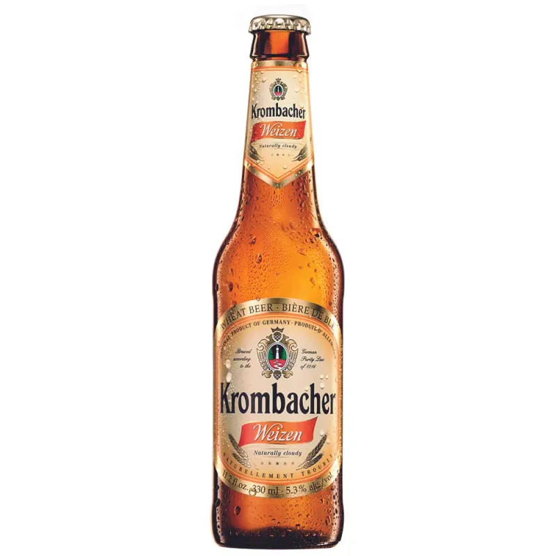 Bere alba nefiltrata Krombacher Weizen, 0.5 l