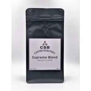 Cafea macinata de specialitate proaspat prajita, CSB Coffee Roastery, Supreme Blend, 500 gr