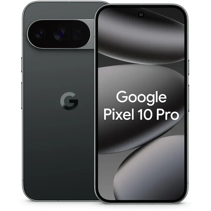Google Pixel 10 Pro, 256GB, 16GB RAM, 5G,Obsidian