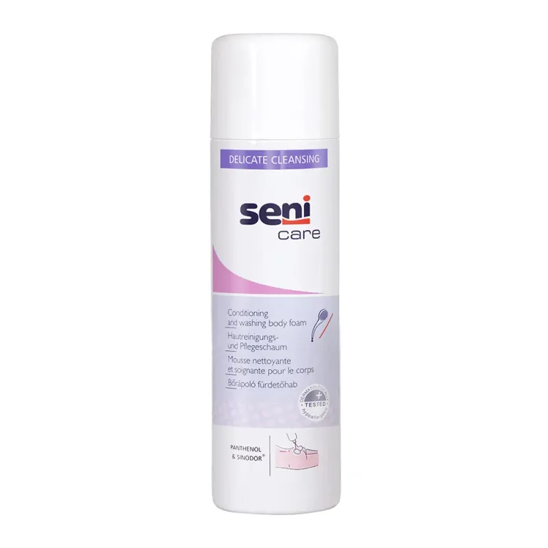 Spuma curatare si ingrijire a pielii Seni Care, 500ml