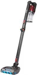 Aspirator vertical Ninja IZ300EUT 309W 0.7 l 3 viteze Autonomie pana la 60 min HEPA Afisaj LED inteligent Perie luminoasa Negru/rosu