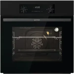Cuptor incorporabil GORENJE BO6635E01B, Electric, Autocuratare AquaClean, 61 l, Clasa A, negru