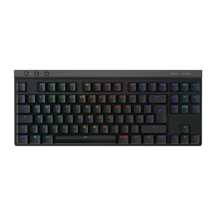 Tastatura Mecanica Gaming Logitech G515 TKL, Ultraslin, Lightspeed, Wireless&Bluetooth, Negru
