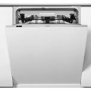 Masina de spalat vase incorporabila WHIRLPOOL WIC 3C33 PFE, 14 seturi, 8 programe, 60 cm, Clasa D, panou comanda argintiu