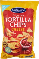 Tortilla chips cu branza Santa Maria, 185 g