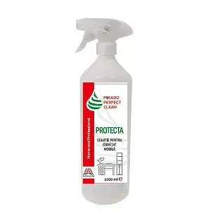 Solutie semiprofesionala pentru curatat mobila Mikado, Perfect Clean PROTECTA, 1 litru