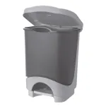 Cos de gunoi cu pedala Actuel negru, 8 L