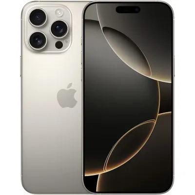 Apple iPhone 16 Pro Max, 256GB, 5G, Natural Titanium
