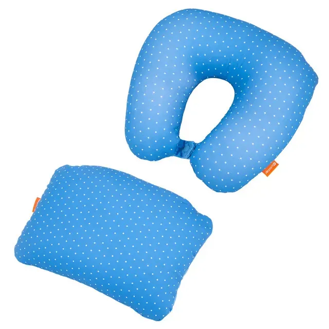 Perna de calatorie 2 in 1 Airport, cu microbile, 34 x 22 x 11 cm