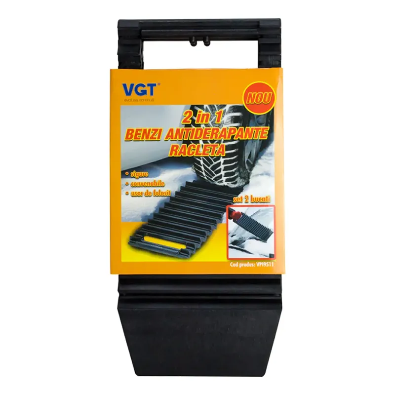 Benzi antiderapante 2 in 1, 2 bucati/set