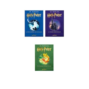 Pachet Harry Potter (volumele 1-3), Editura ARTHUR