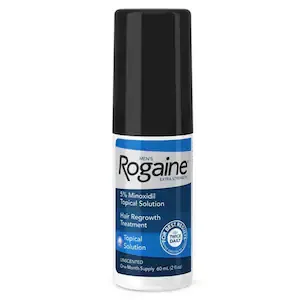 Solutie, Rogaine, impotriva Caderii Parului, Minoxidil 5%, Pipeta Inclusa, Tratament 1 luna (1x flacon 60gr)
