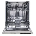 Masina de spalat vase incorporabila Heinner HDW-BI6613IE++, 13 seturi, 6 programe, Display LED, Aquasop, Clasa E, 60 cm