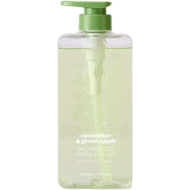 Gel de dus cu castravete si mar verde Ciroa, 500 ml