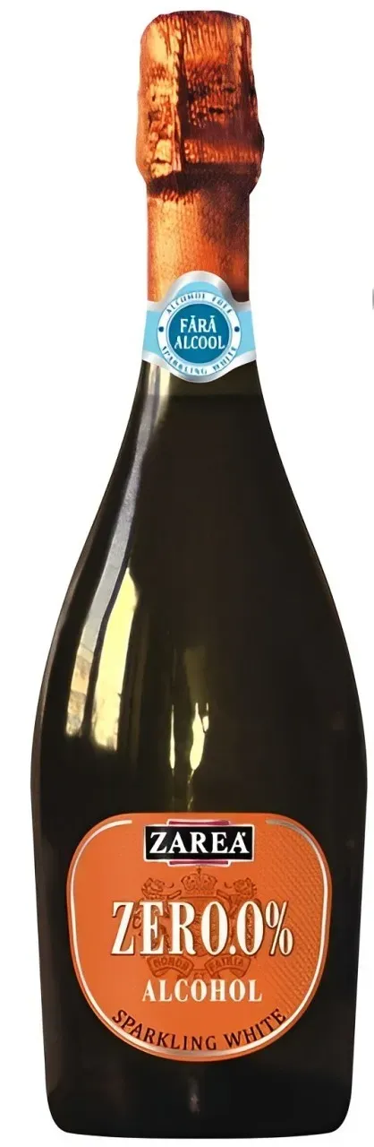 Bautura carbogazoasa fara alcool Zarea Zero 0.0% Sparkling White, 0.75 l