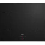 Plita incorporabila Beko HII64401SMTX, Inductie ,4 zone de gatit, Booster, Stop & Go, OverHeat Safety System, Auto Shutdown, 60 cm, Negru