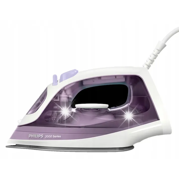 Fier de calcat cu abur Philips 2000 Series DST2020/30, ceramica, 2000W, 250ml, 4 setari de abur