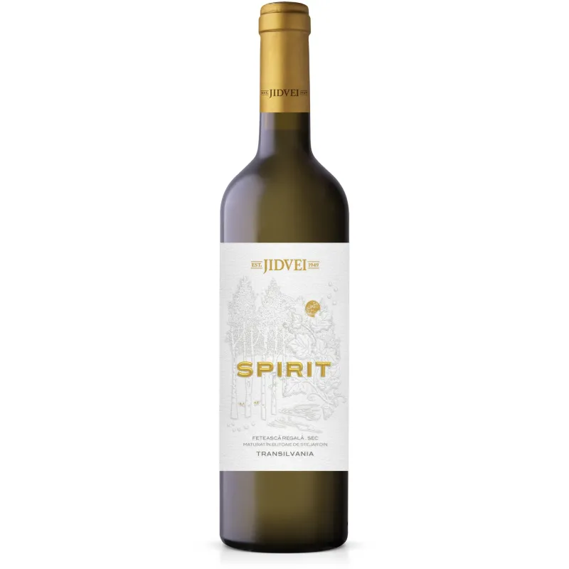 Vin alb sec Jidvei Spirit, Feteasca Regala, 0.75 l